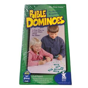 Bible Dominoes My First Game Faith Kidz New Sealed Christian Bible Game Ages 4+